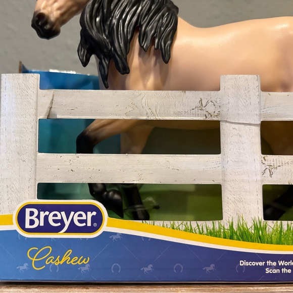 Breyer Paddock Pals “Cashew” Horse, Cream/Black, Ages 4+, BNWT - Picture 3 of 8